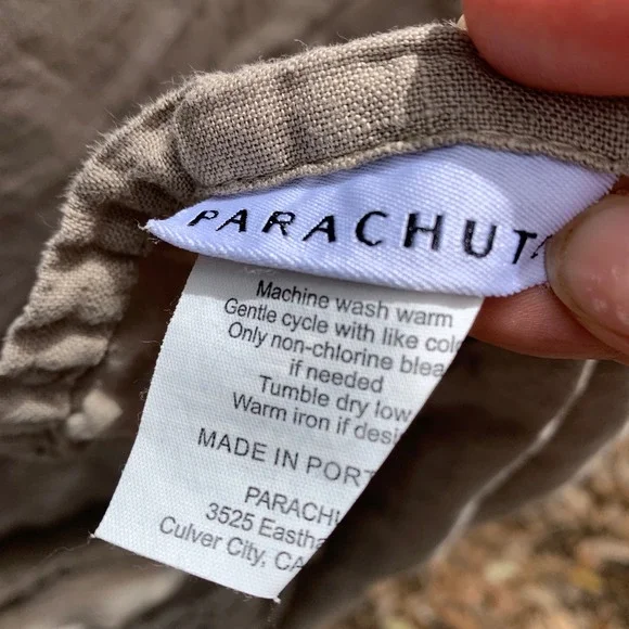 Parachute 100% Linen Luxury Bedding Sheets Top Fitted Sheet CK/ King Portugal - Picture 3 of 6